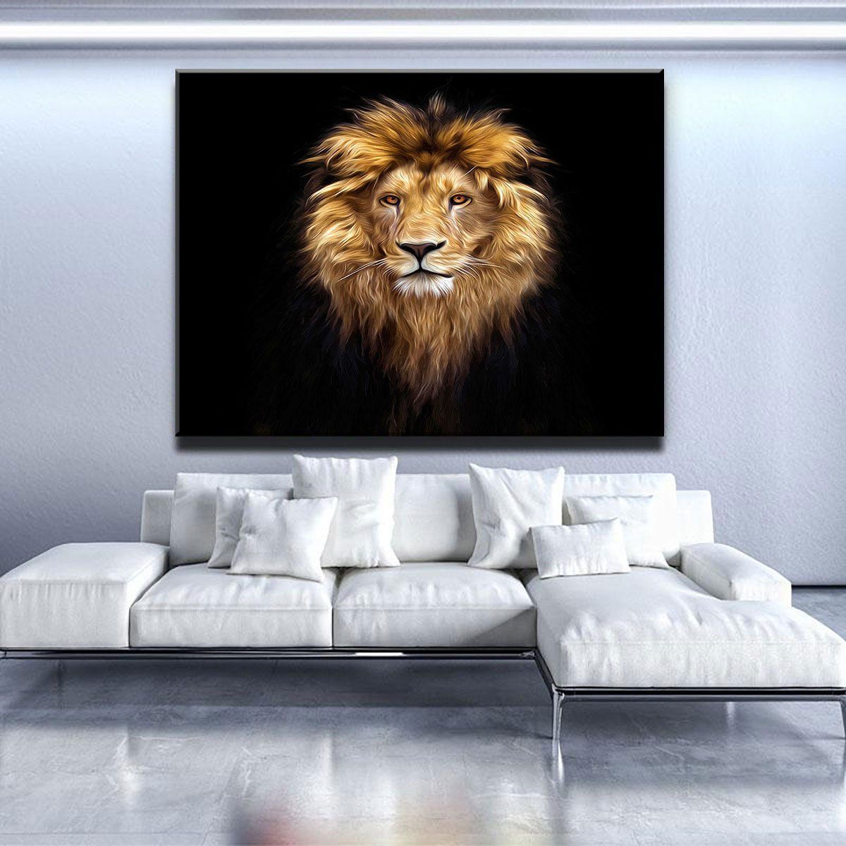 Beautiful Lion Portrait