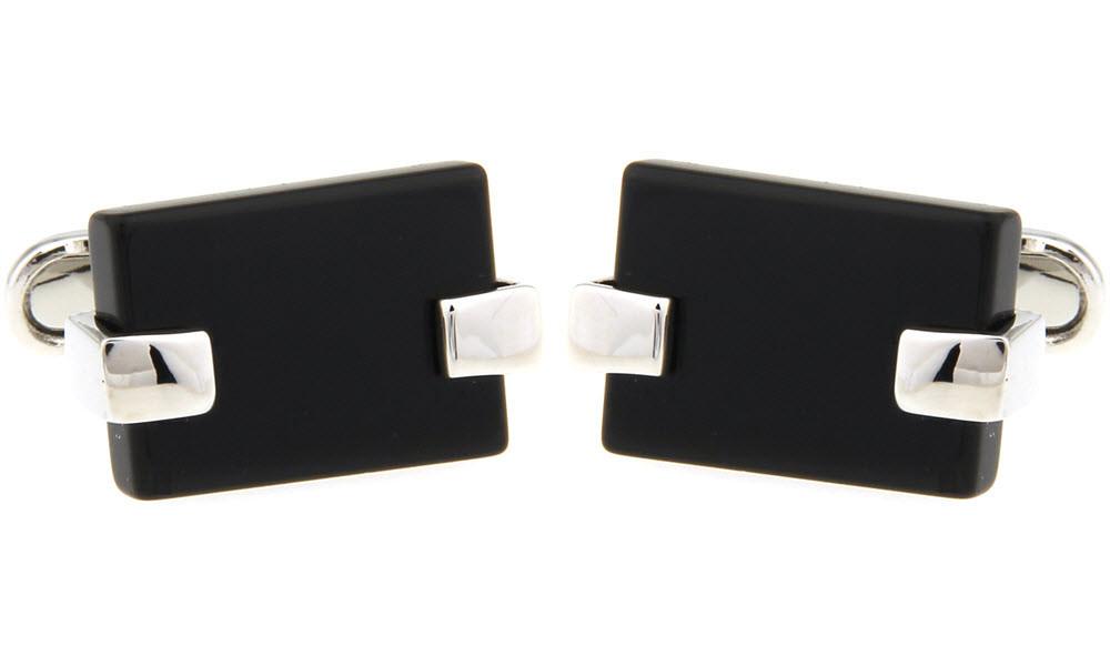 Black Ice Cateye Cufflinks