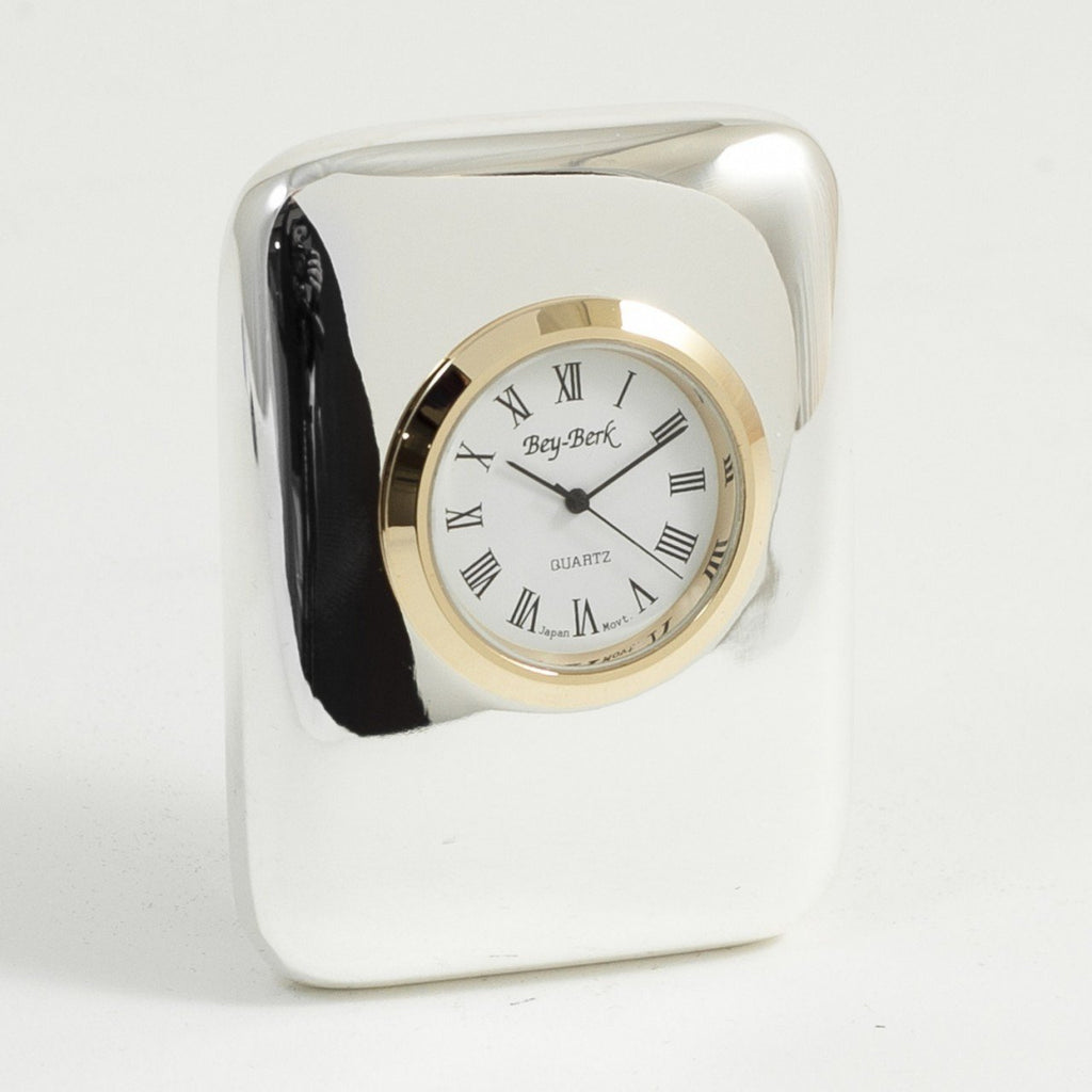 Bey-Berk Chicago Table Clock