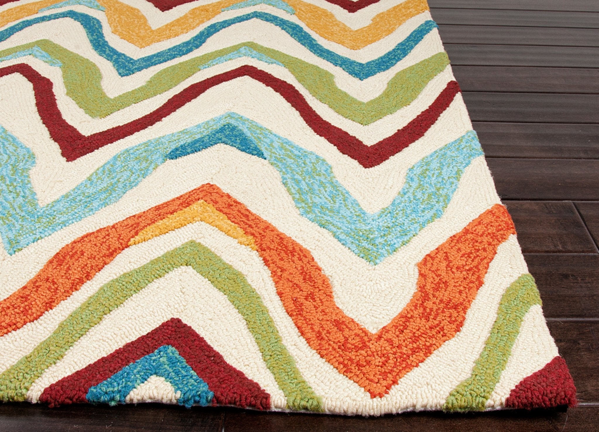 Bahia Burnt Orange/Cyan Blue