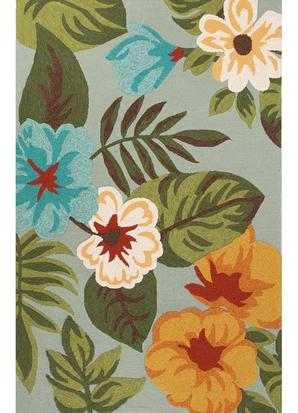 Sierra Harbor Gray/Garden Green