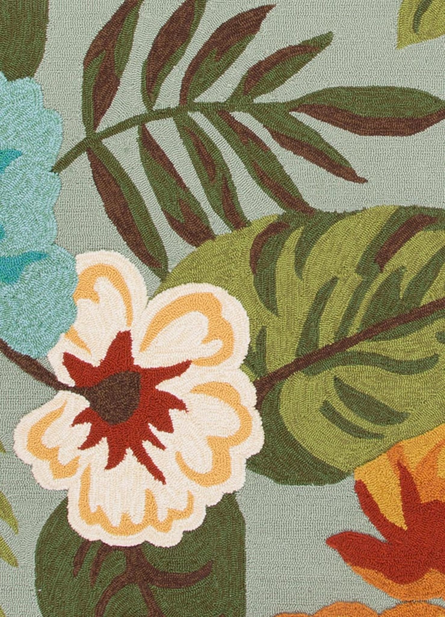 Sierra Harbor Gray/Garden Green