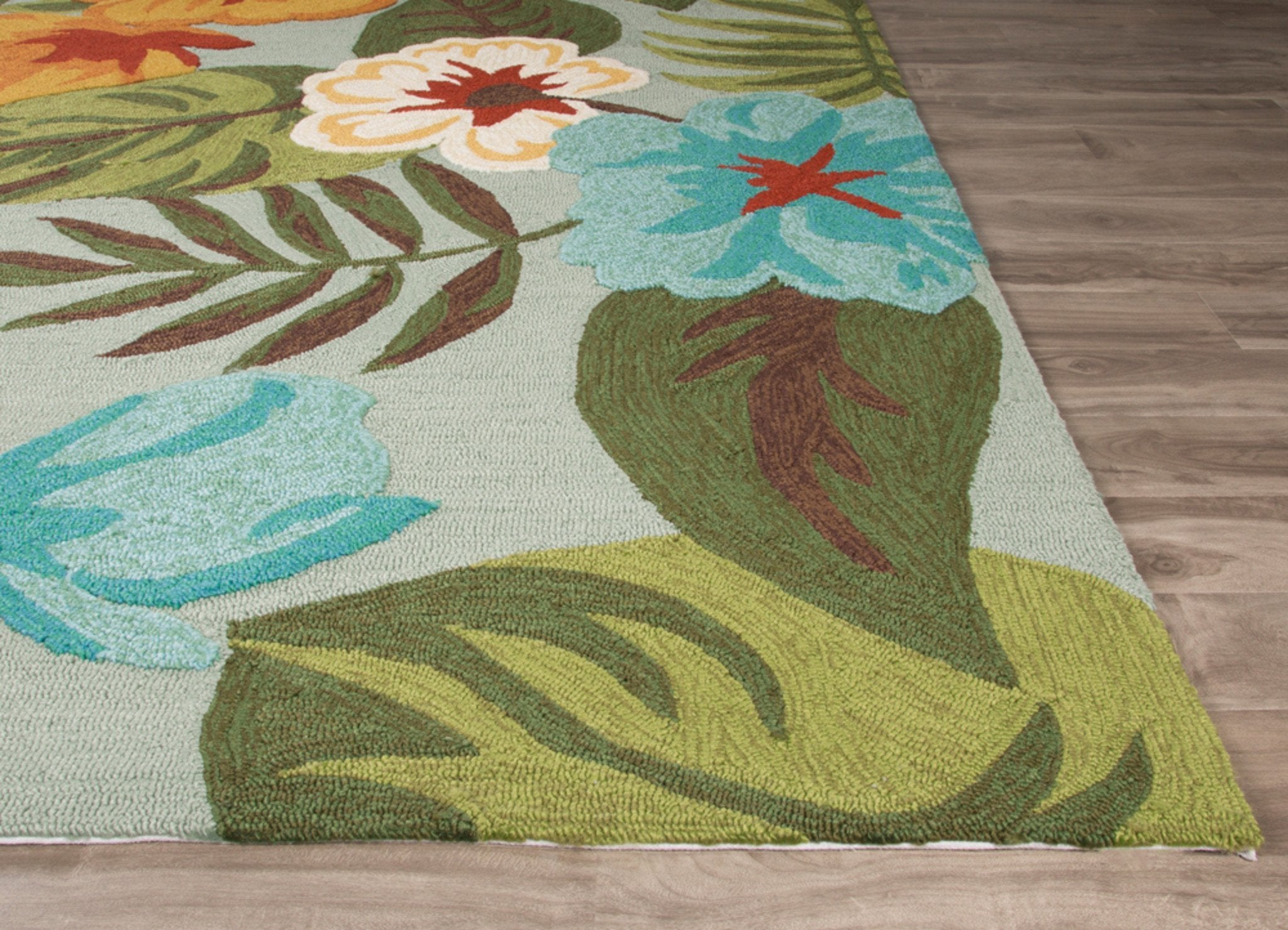 Sierra Harbor Gray/Garden Green