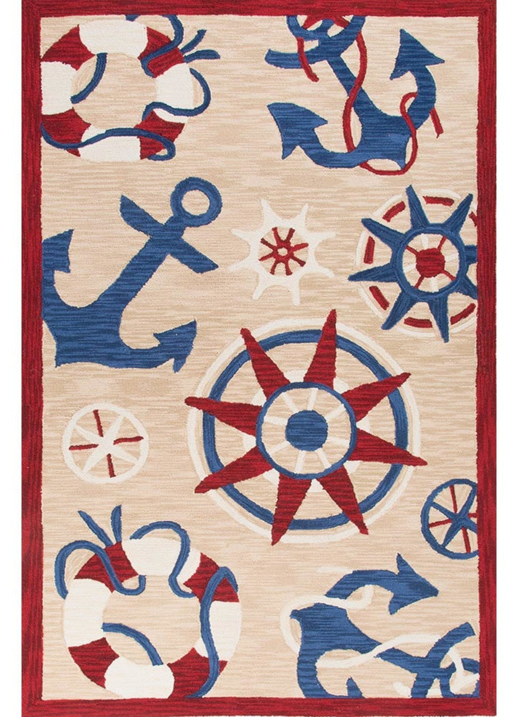 Admiral Almond Buff/Dark Blue