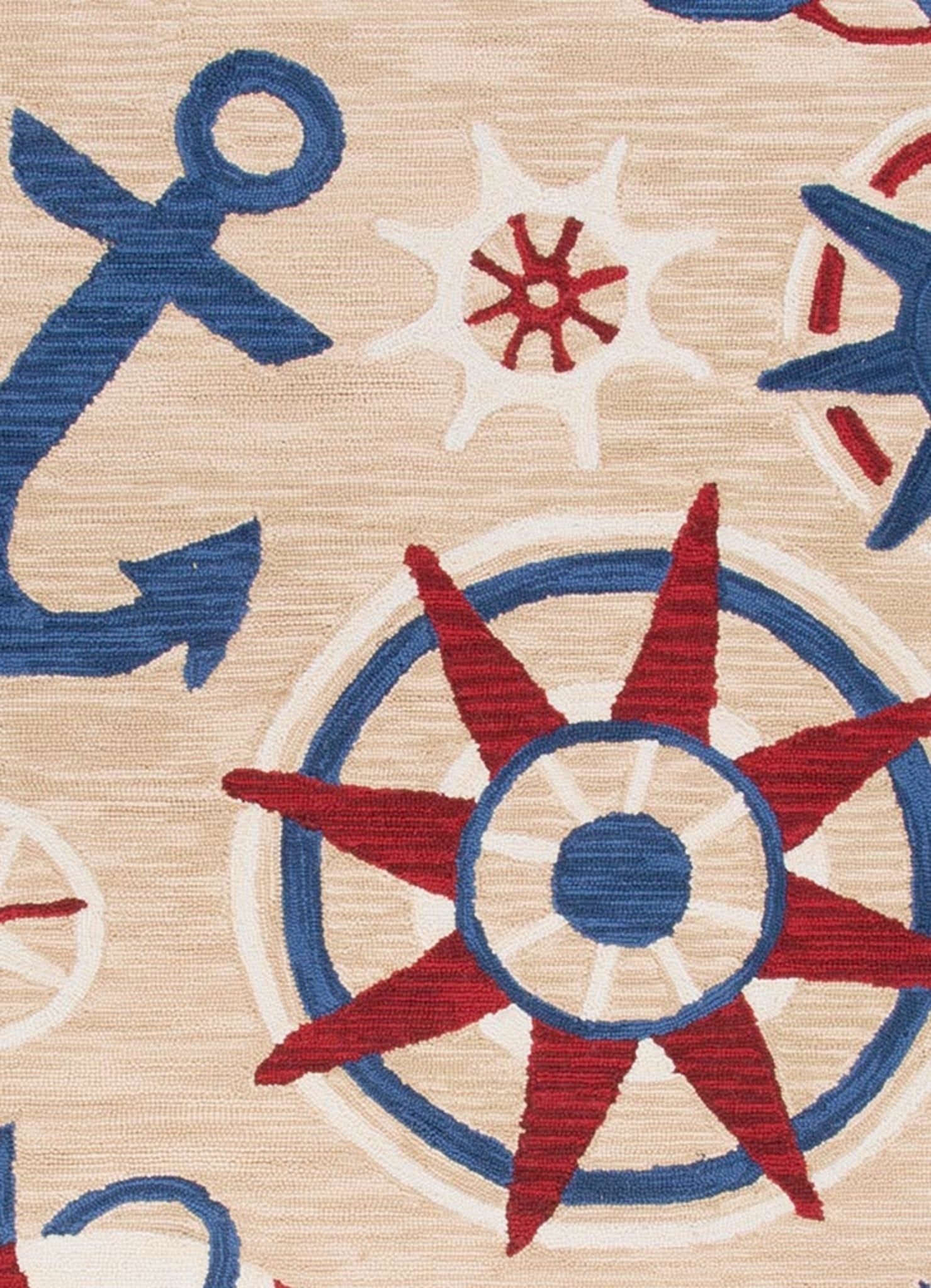 Admiral Almond Buff/Dark Blue