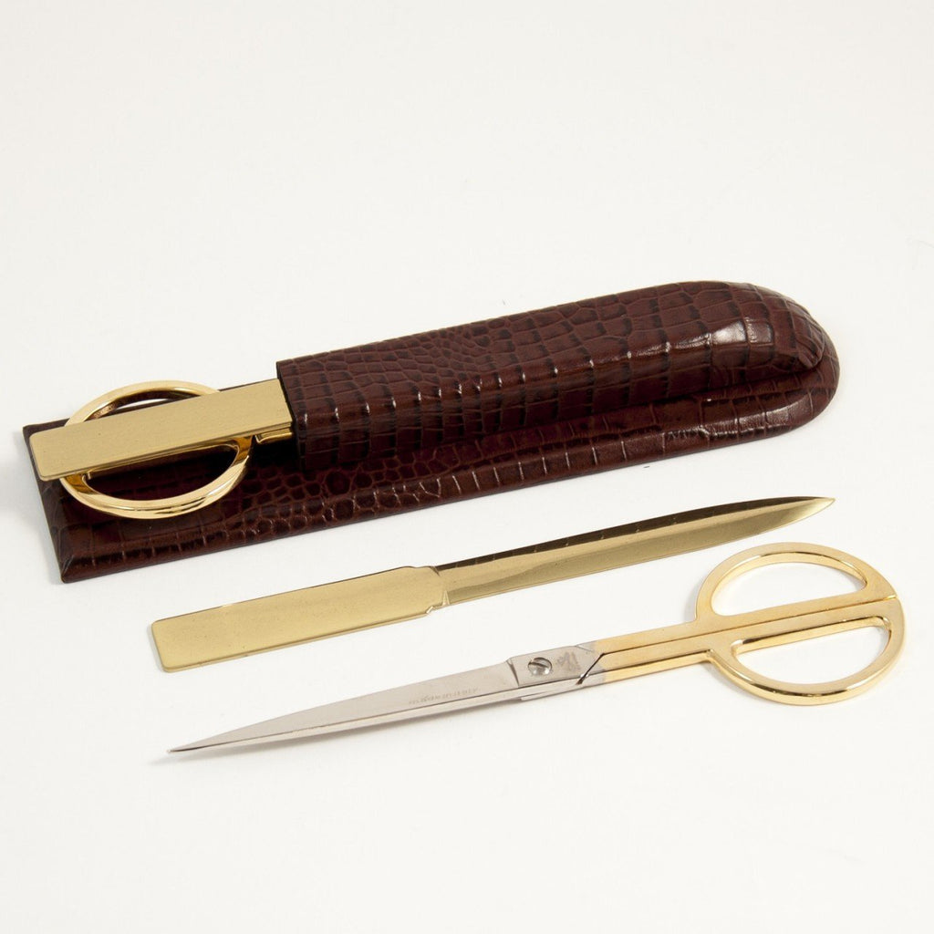 Bey-Berk Letter Opener/Scissors Library Set