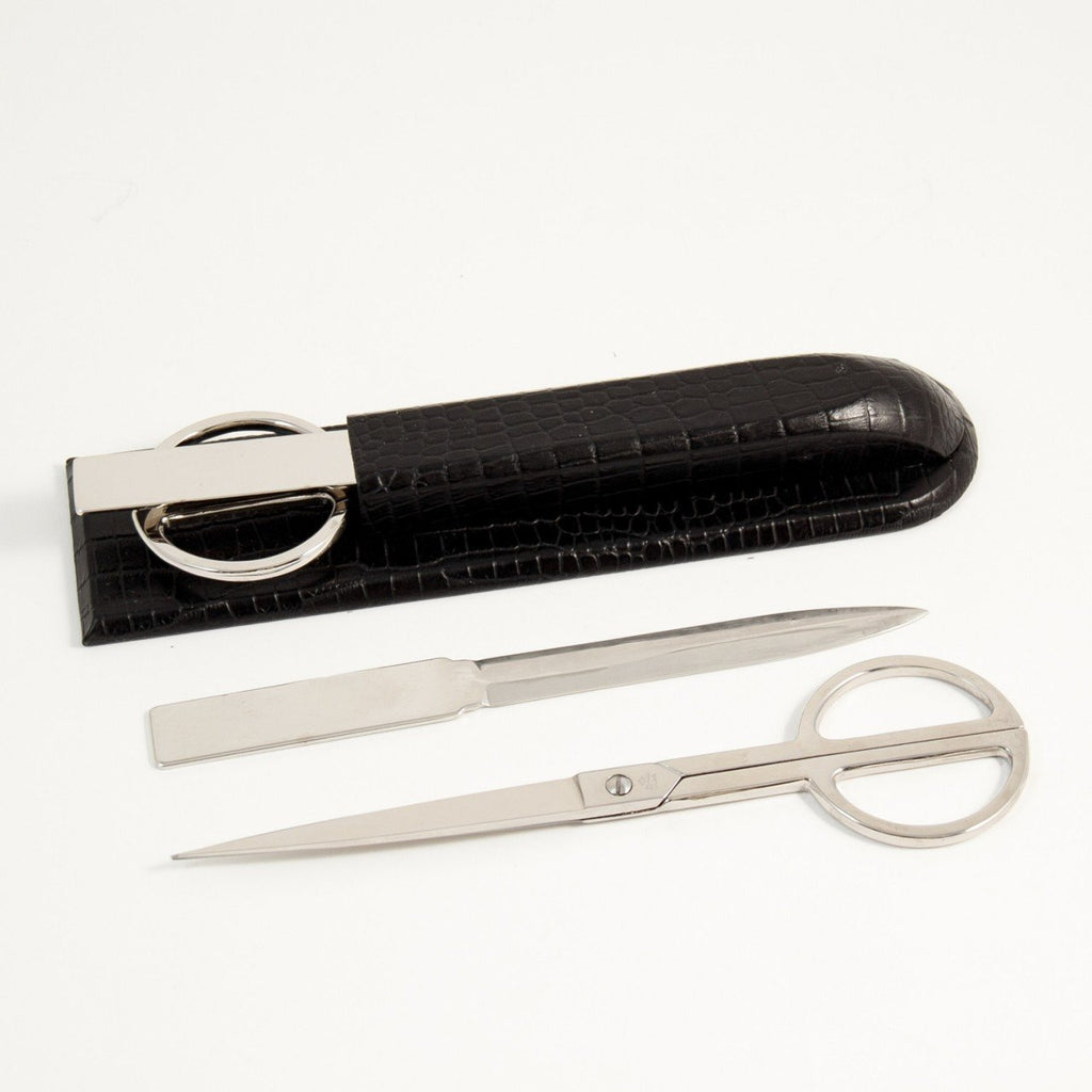 Bey-Berk Letter Opener/Scissors Library Set
