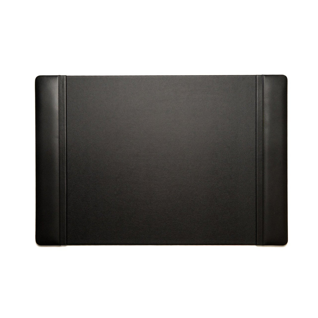 Bey-Berk Desk Pad In Black Leather