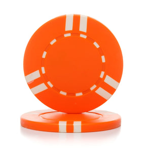 11.5 Gram 6 Stripe Poker Chips (25/Pkg)