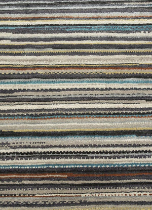 Strings Frost Gray/Bright Gold Rug