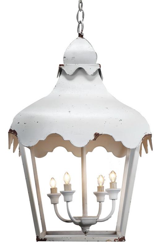 A&B Home 28" H Metal Chandelier