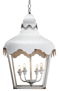 A&B Home 28" H Metal Chandelier