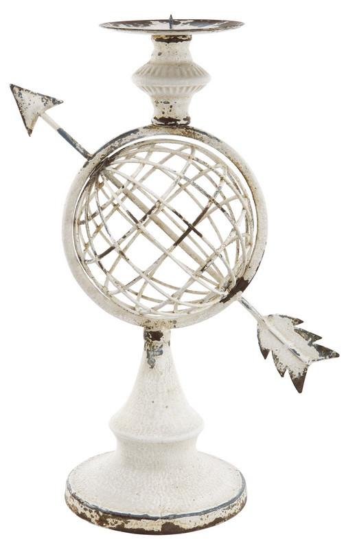 A&B Home Armillary Sphere Candle Holder - Set Of 2