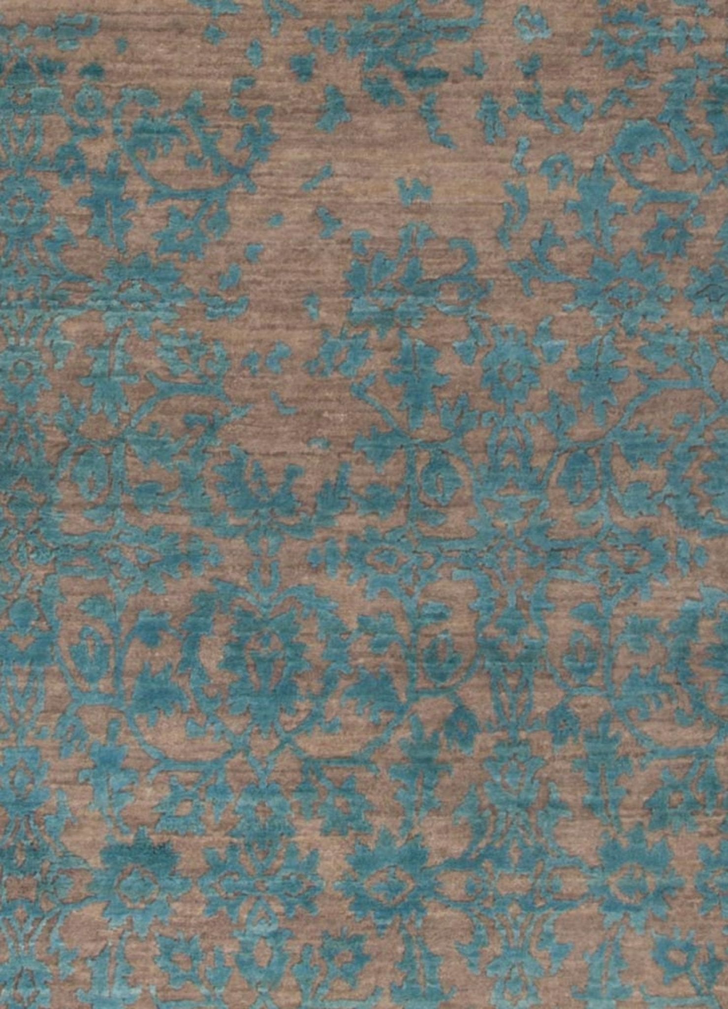 Scroll Simply Taupe/Storm Blue