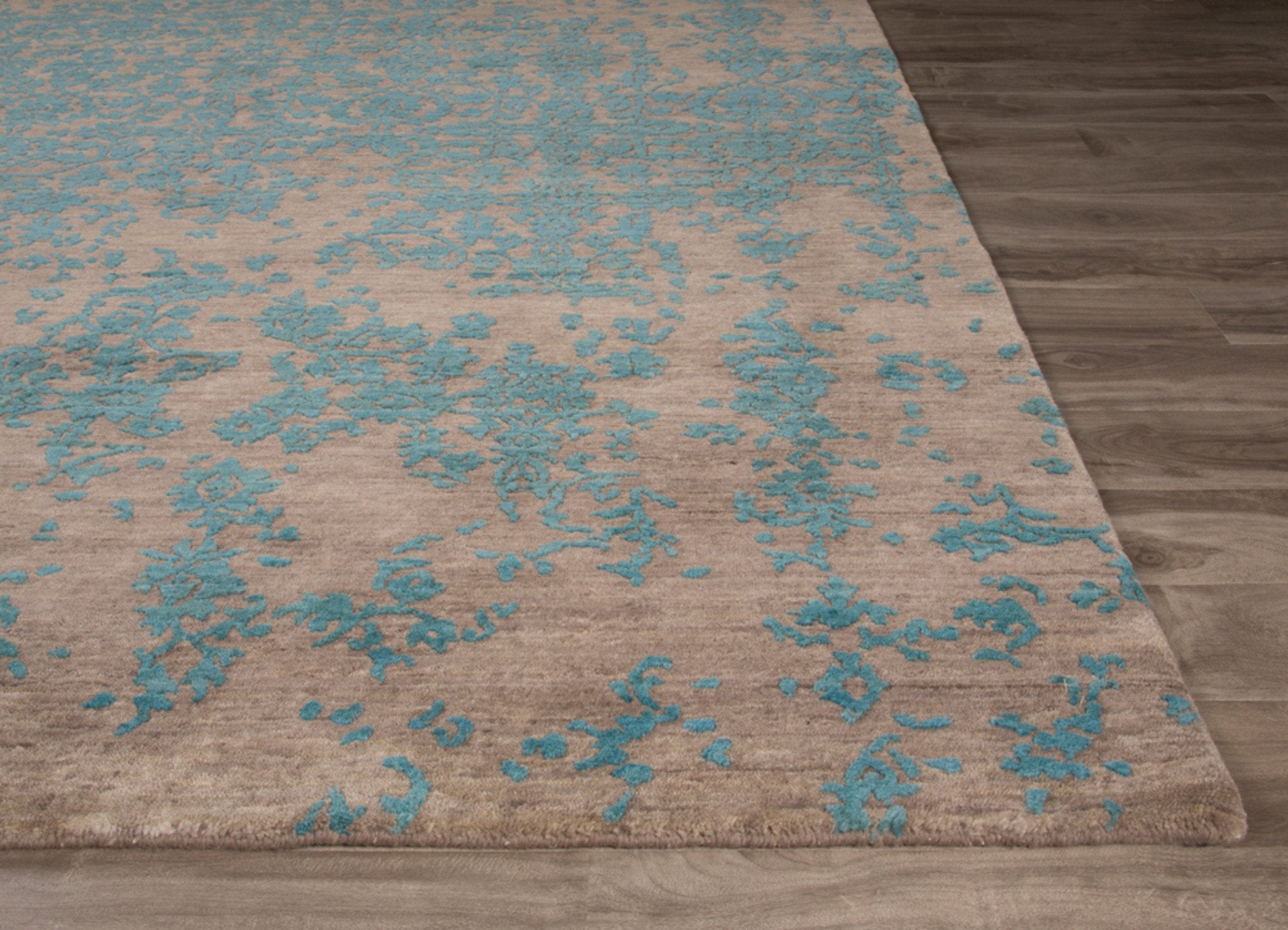 Scroll Simply Taupe/Storm Blue