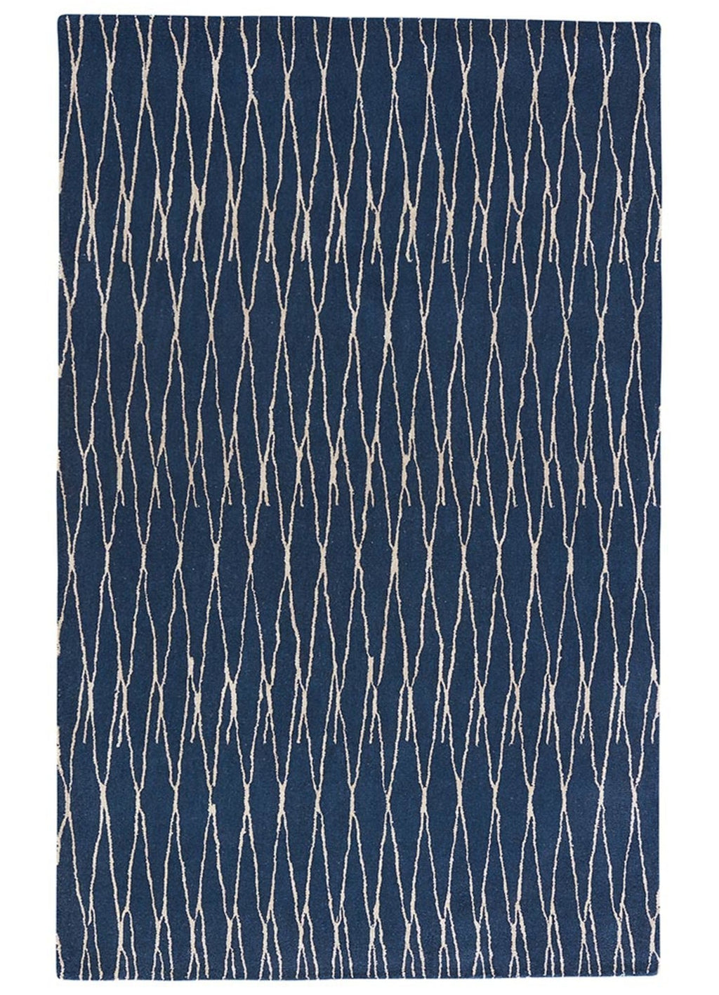 Beau Insignia Blue/White Asparagus