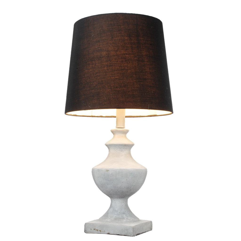 A&B Home Jasper Table Lamp With Black Shade