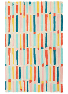 Sticks Winter White/Mandarin Red