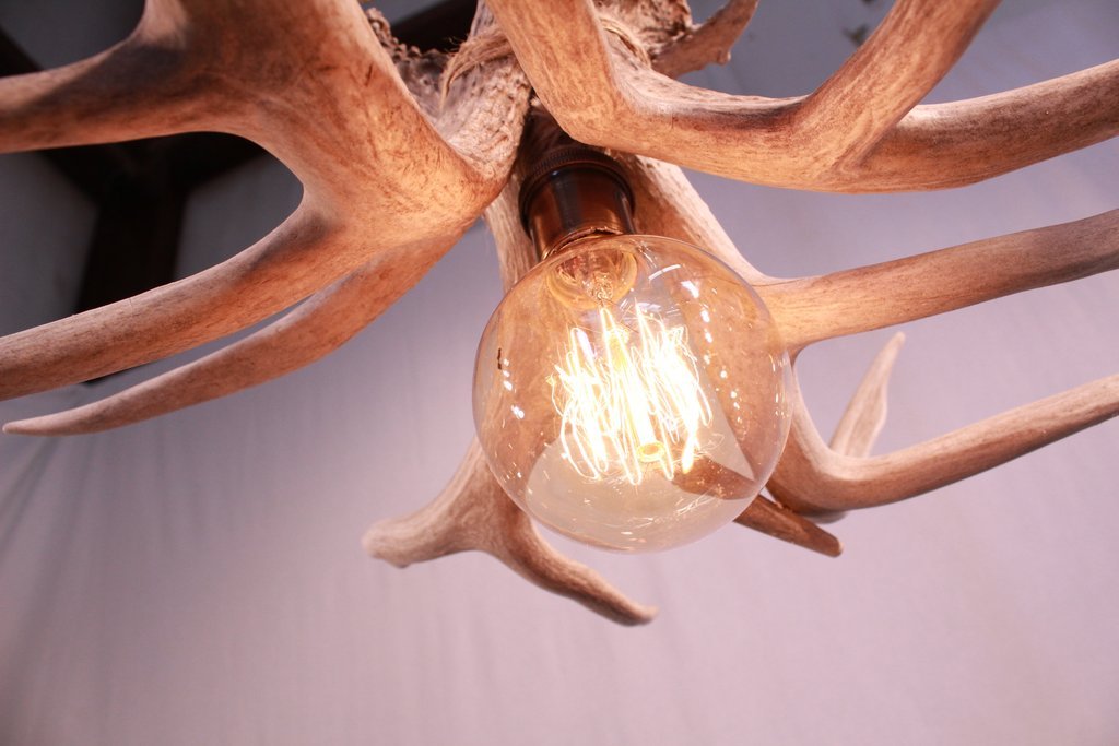 Antlerworx Four Antler Rope Pendant (P-5)