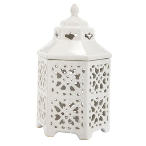 A&B Home Ceramic Lantern - Set Of 2