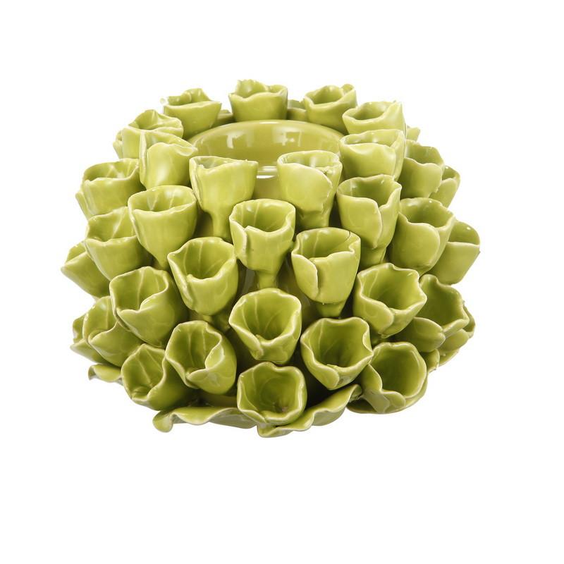 A&B Home Flower Candle Holder - Set Of 2