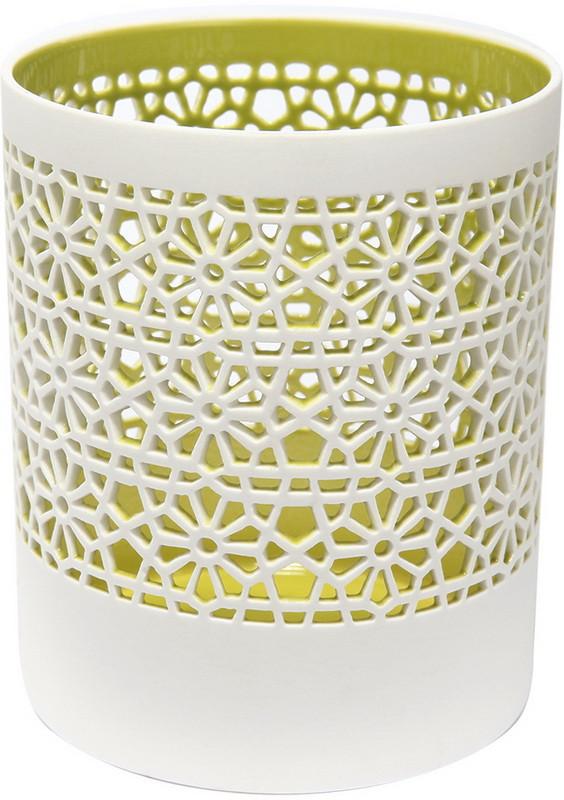 A&B Home 5" Ceramic Candle Holder - Set Of 2