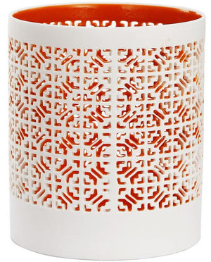 A&B Home 5" Ceramic Candle Holder - Set Of 2
