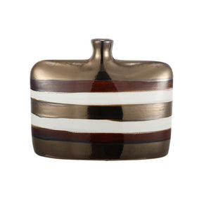 A&B Home Burgundy Ceramic Vase - Set Of 2