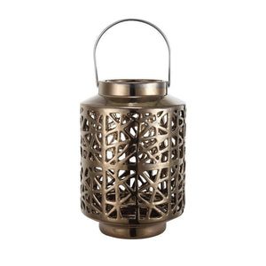 A&B Home Ceramic Round Lantern - Set Of 2