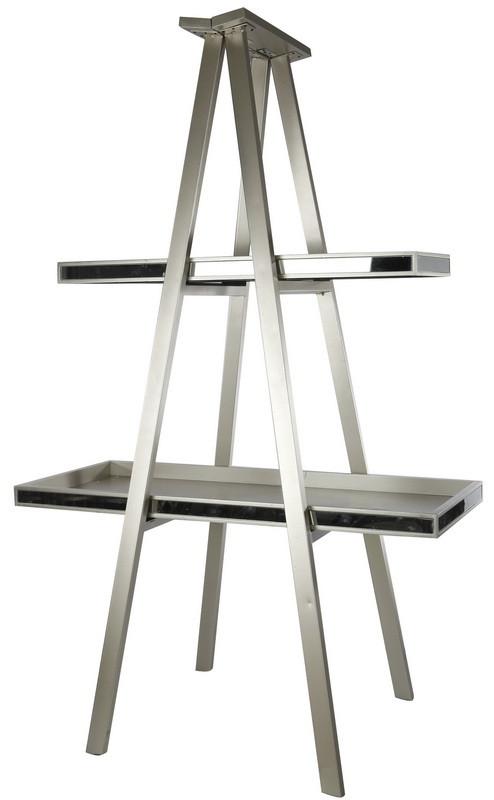 A&B Home 74.5" Mirrored Shelf