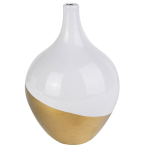 A&B Home Elegant Evening Gold Dip Vase