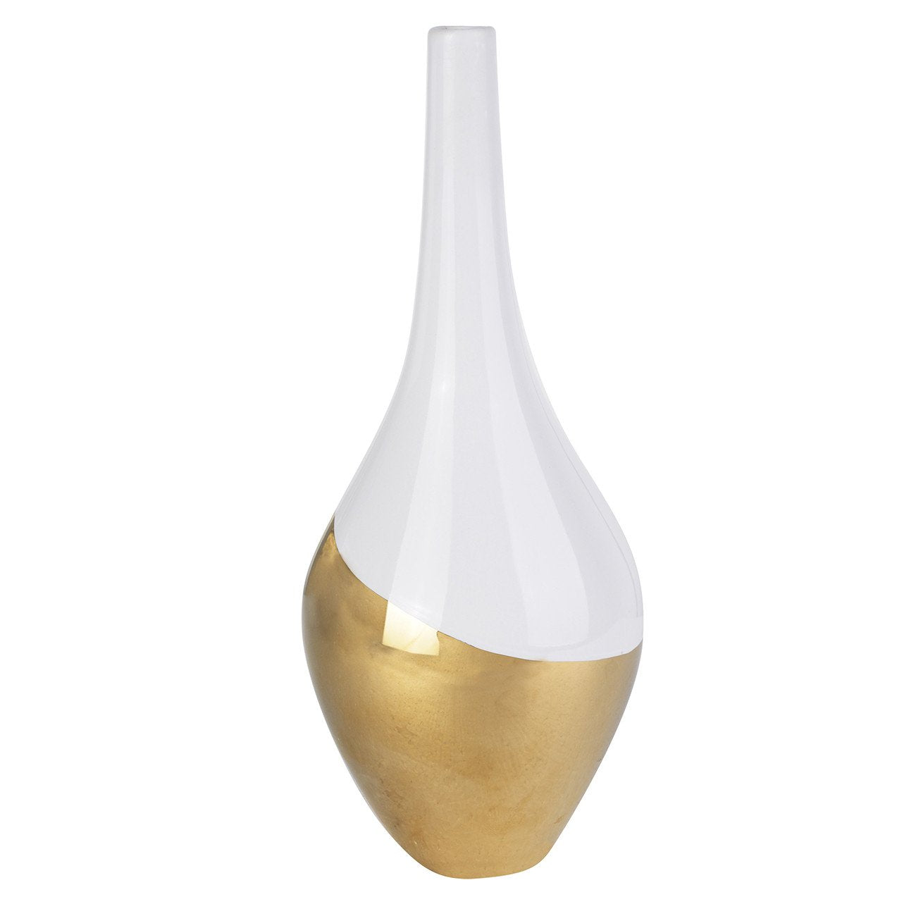 A&B Home Elegant Evening Gold Dip Vase