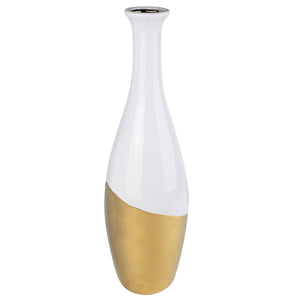 A&B Home Elegant Evening Gold Dip Vase