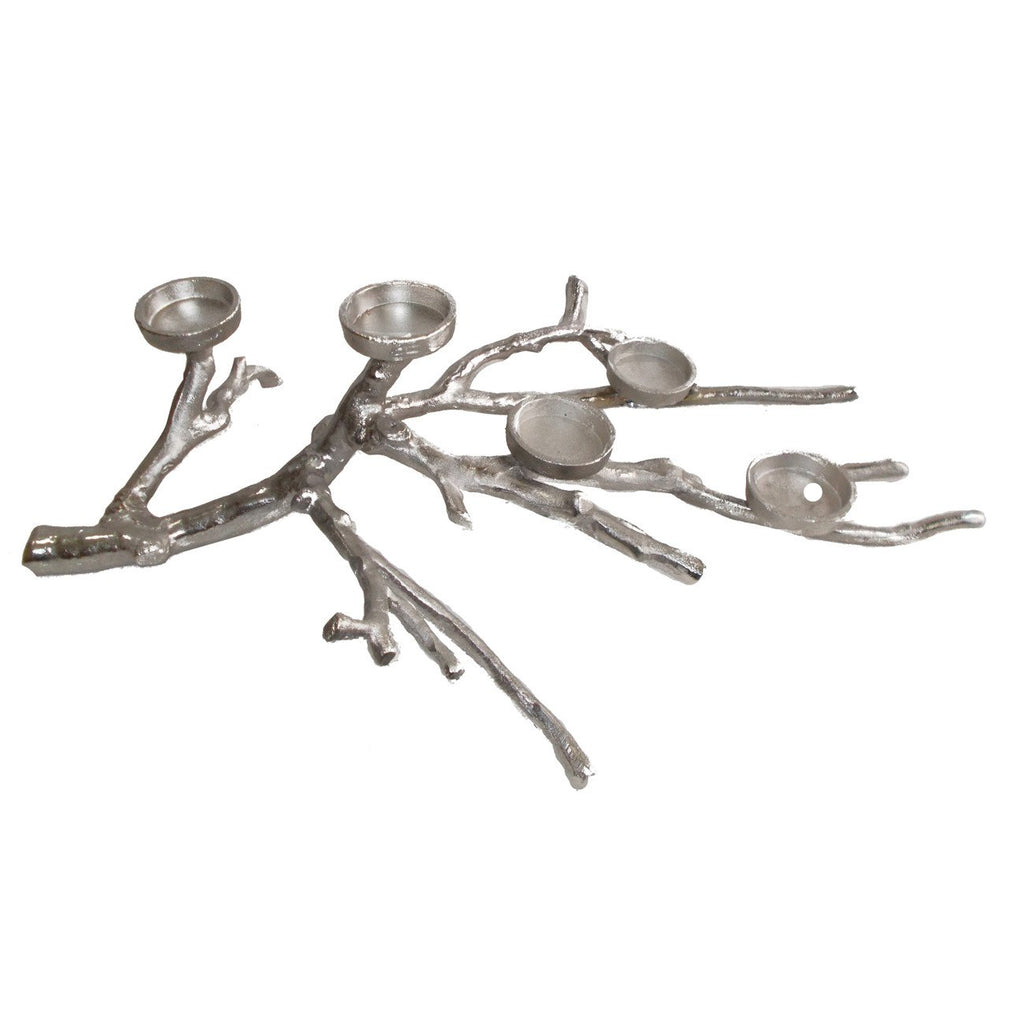 A&B Home 5" H Urban Forest Candle Holder - Set Of 2