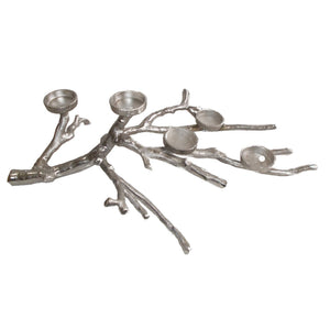 A&B Home 5" H Urban Forest Candle Holder - Set Of 2