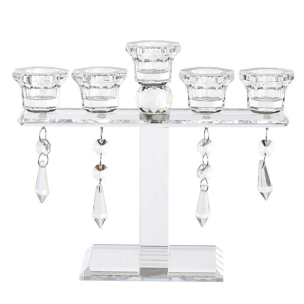 A&B Home Society Chic 5-Arm Candelabra - Set Of 2