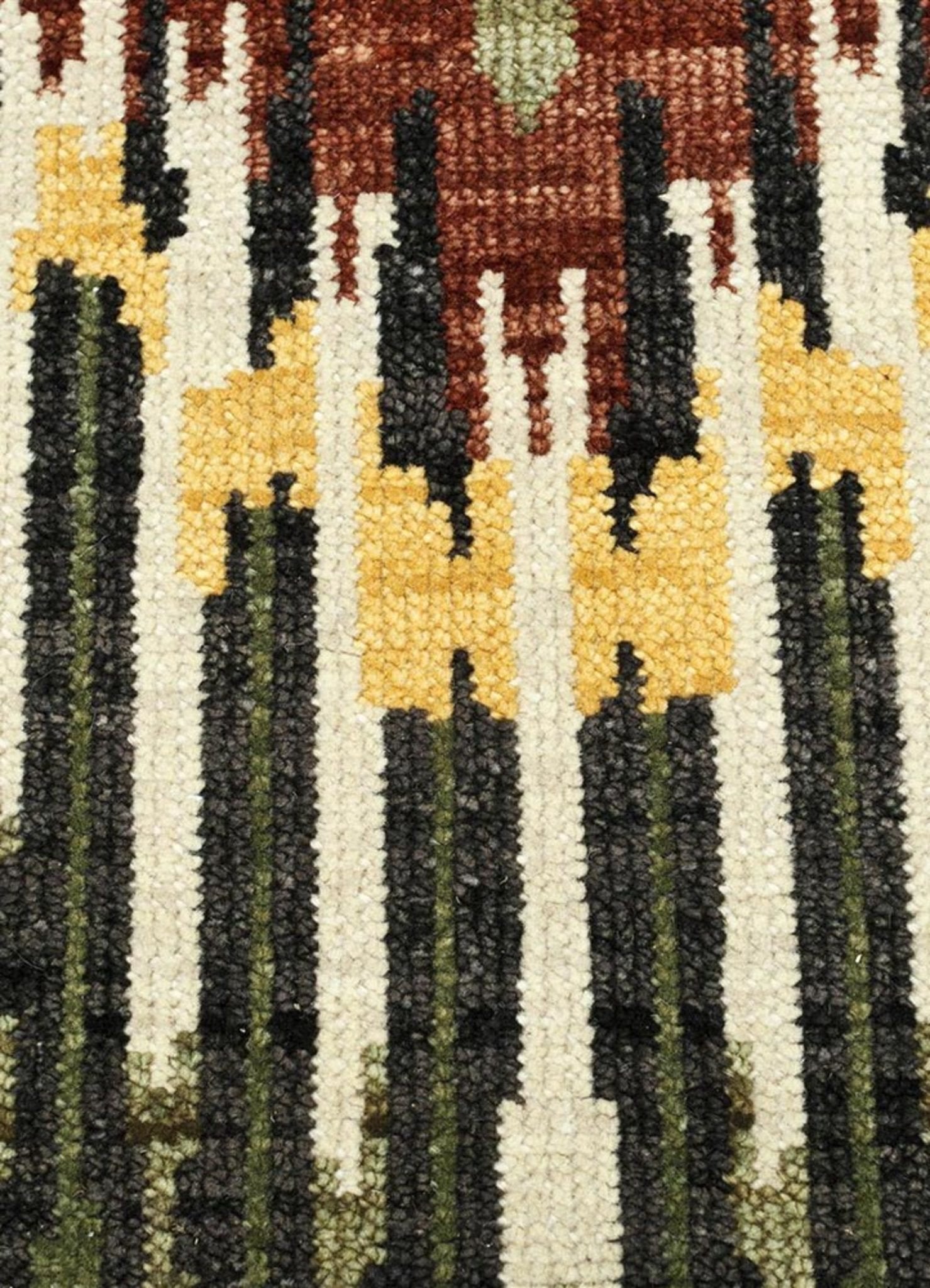 Bond Black Olive/Sunflower Rug
