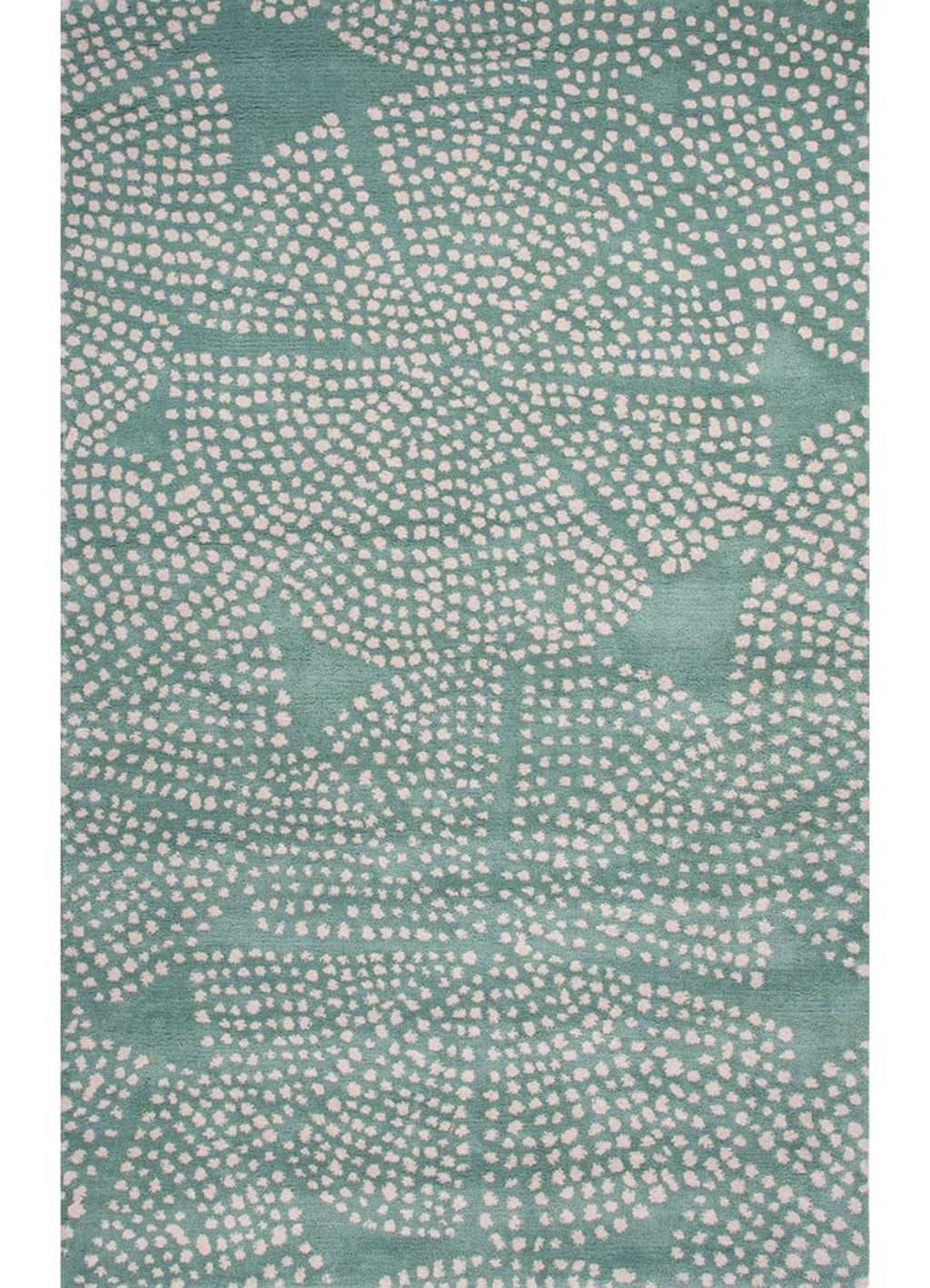 Stipple Flower Moonbeam/Cream De Menthe