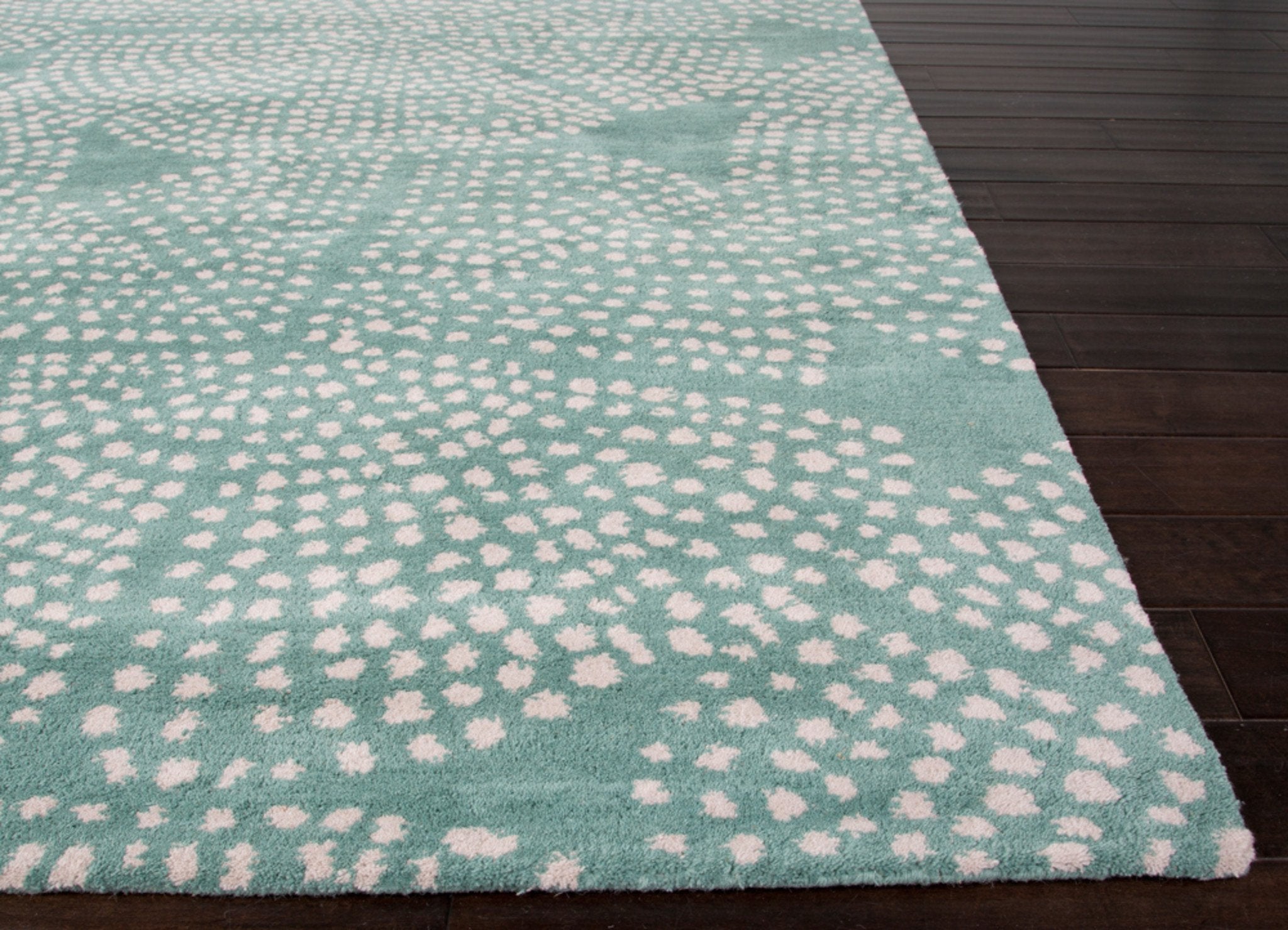 Stipple Flower Moonbeam/Cream De Menthe