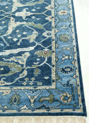 Streco Denim Blue/Faded Denim Traditional Rug