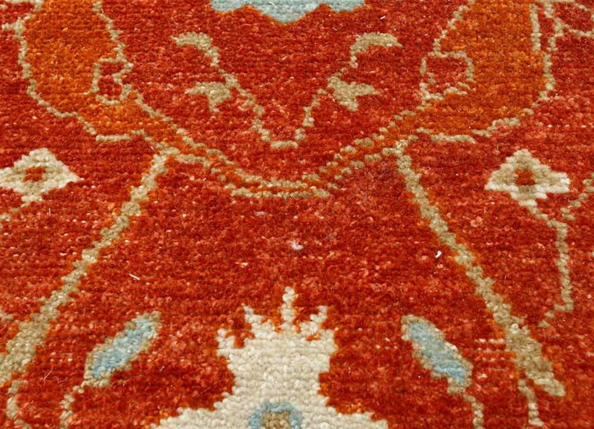 Streco Russet/Red Orange Traditional Rug