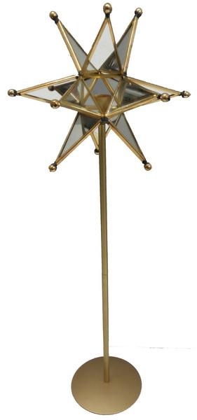 A&B Home Star Candle Holder - Set Of 2