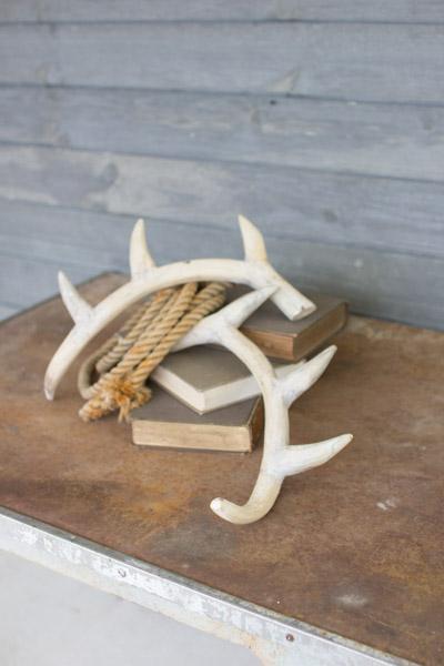Set Of 2 Natural Mango Wood Antlers