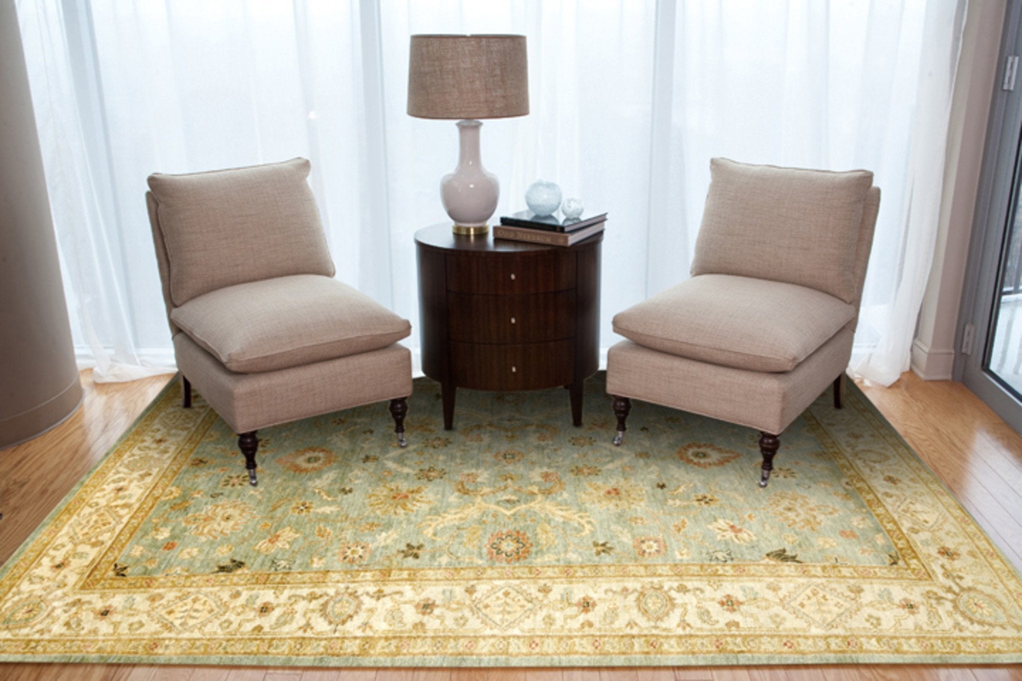 Bexley Blue Surf/Snow White