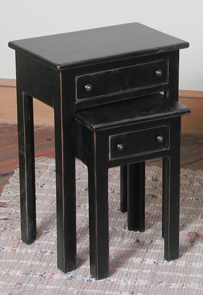 2-Day Designs Nesting Tables W/ Drawers