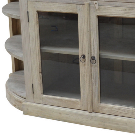 A&B Home Durian Cabinet With Open Shelves