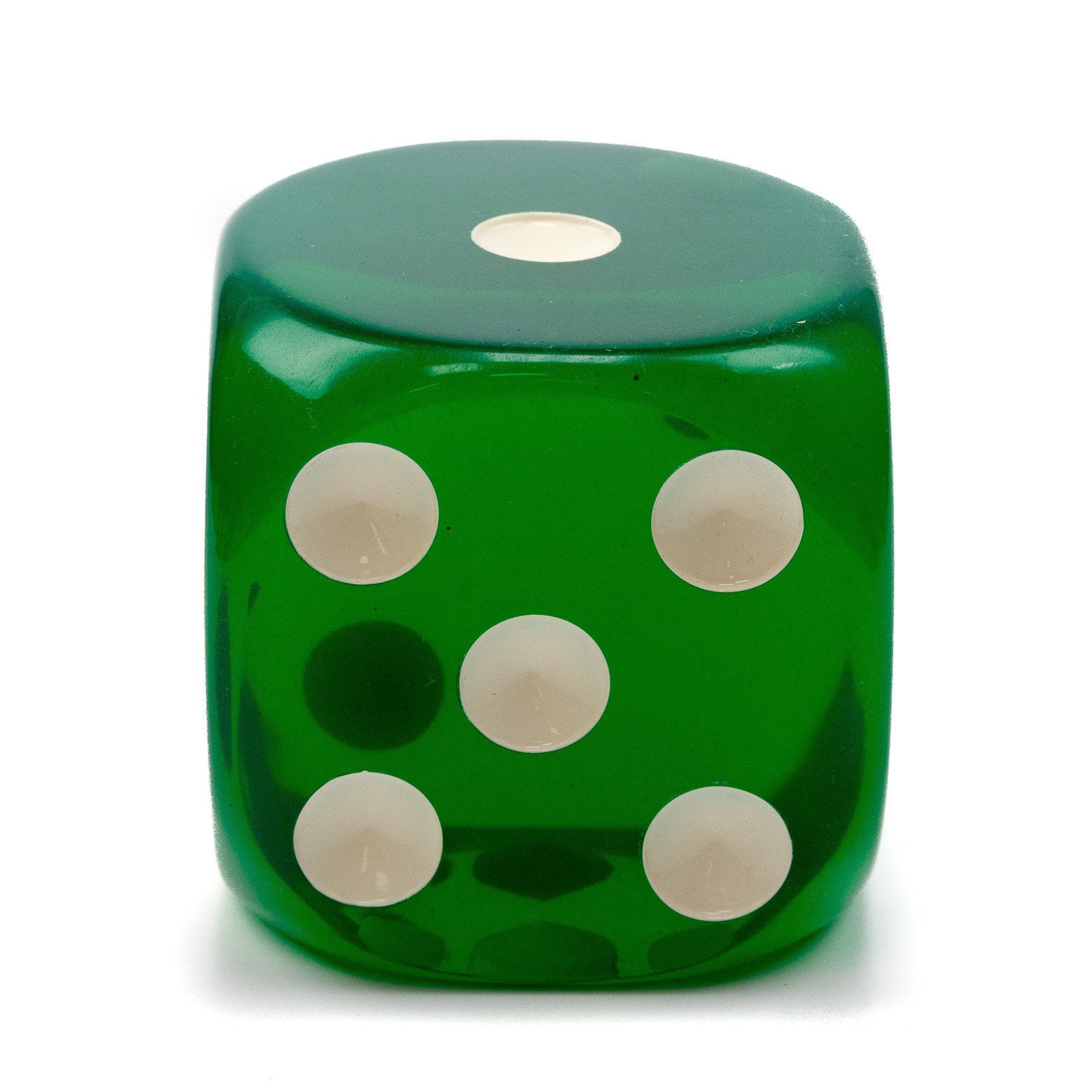 Acrylic Transparent Dice - 70 mm / 2.75 inch -  Sold Individually - Casino Supply - 4