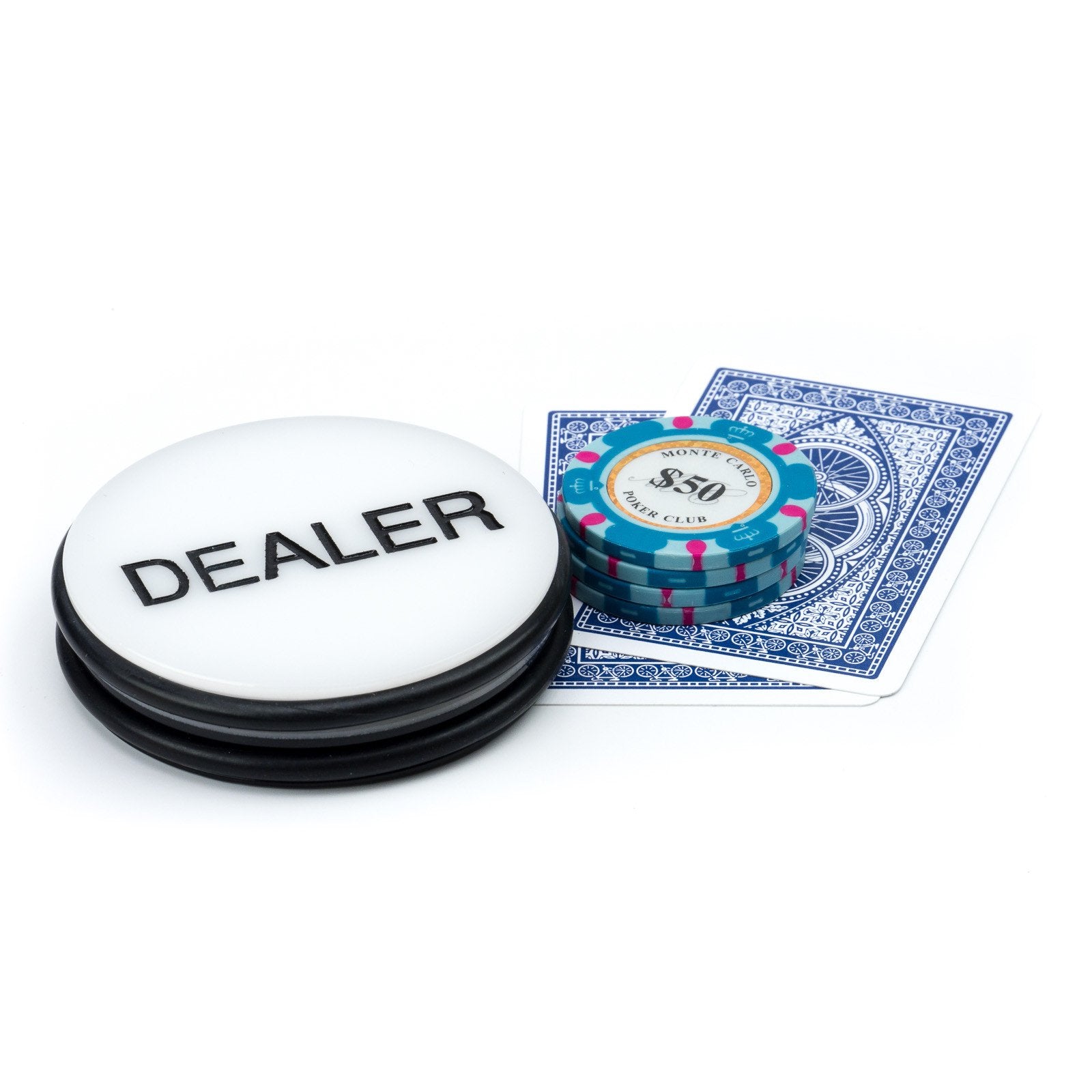 3 Inch Dealer Puck Engraved Casino Quality - Casino Supply - 2