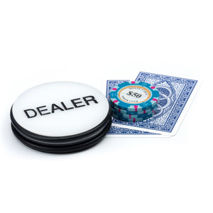 3 Inch Dealer Puck Engraved Casino Quality - Casino Supply - 2