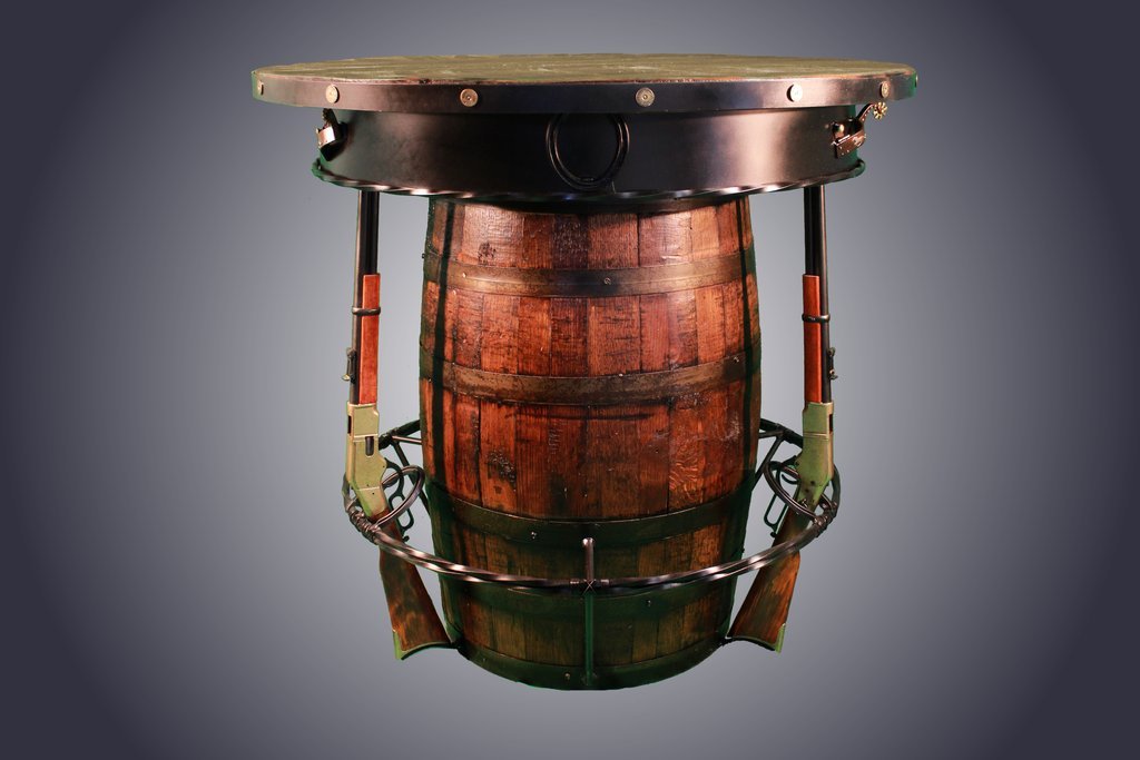 Antlerworx 4 Gun Outlaw Pub Table (PT-7)